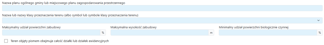 Widok okien do uzupełnienia